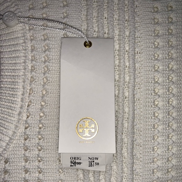 White Tory Burch knit sweater - Picture 2 of 5